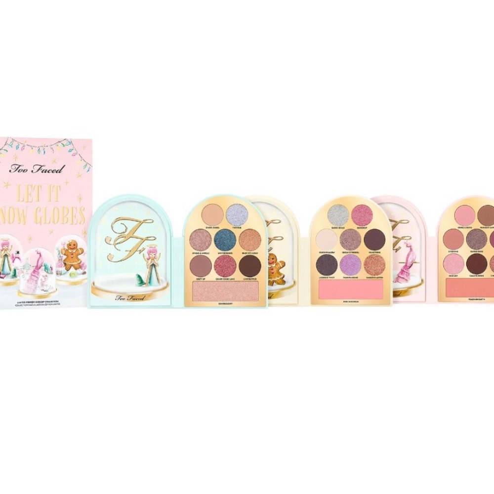 Too Faced *Let It Snow Globes* Makeup Collection
